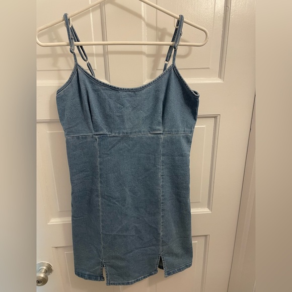 Streetwear Society Denim Slip Dress ✨ - Picture 3 of 8